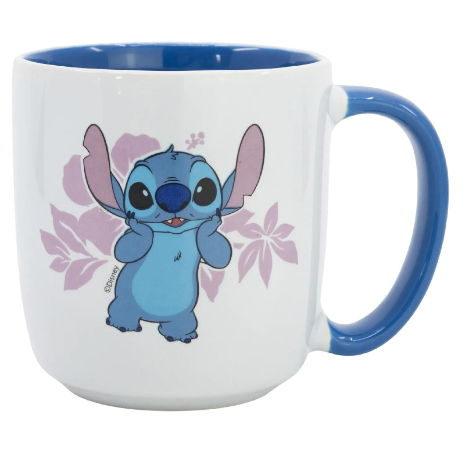 Lilo & Stitch Skodelica Stitch roza Flowers 385 ml fotografija izdelka