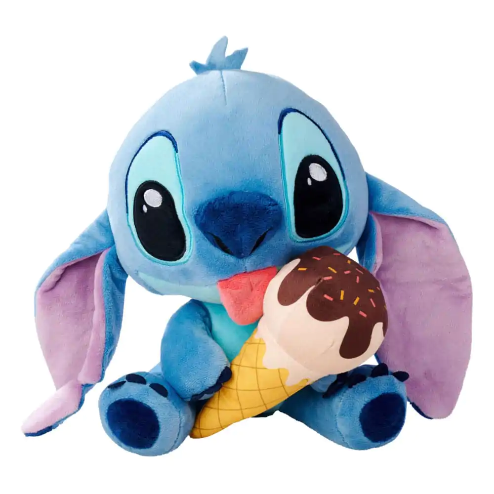 Lilo & Stitch Plišasta figura Stitch s sladoledom 25 cm fotografija izdelka