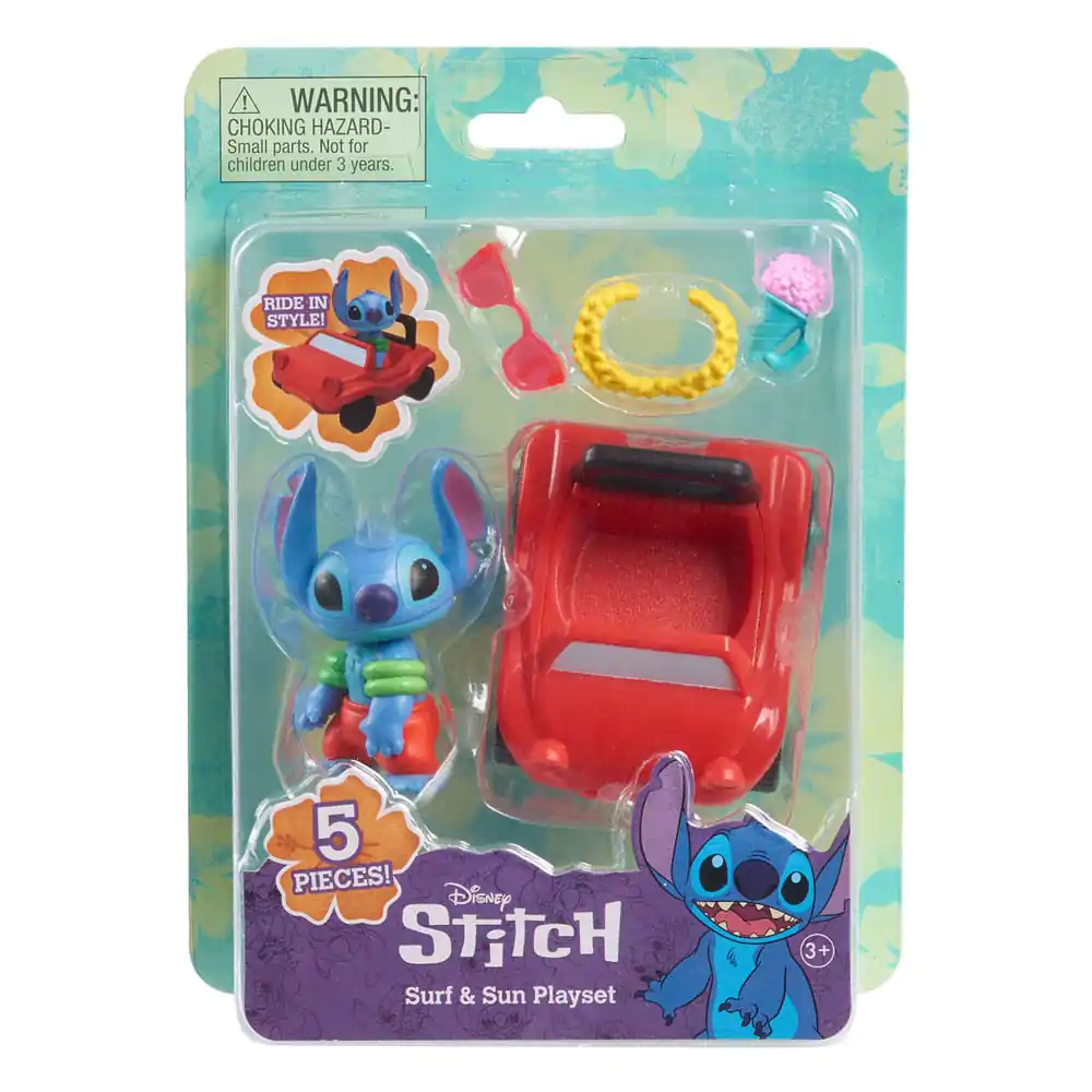 Lilo & Stitch Mini Figura Set Surf & Sun Stitch 7 cm fotografija izdelka