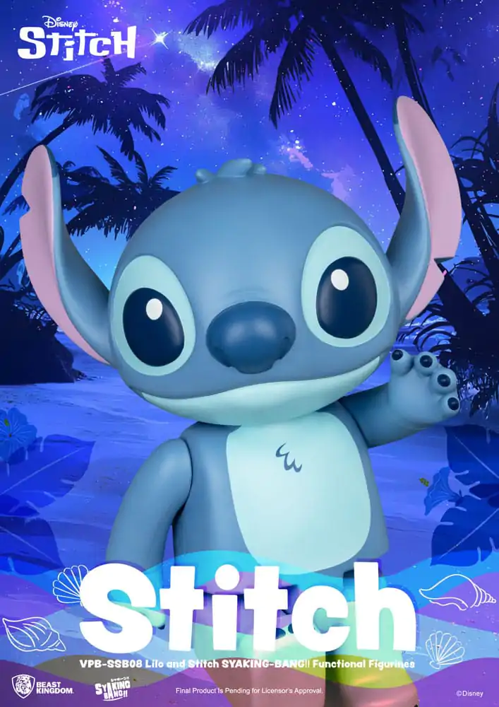 Lilo & Stitch Syaing Bang Vinyl Bank Stitch 30 cm fotografija izdelka