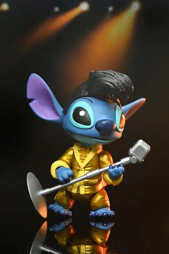 Lilo & Stitch Action Figure Ultimate Gold Suit Elvis Stitch 7 cm - Akcijska Figura fotografija izdelka