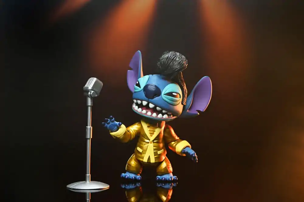 Lilo & Stitch Action Figure Ultimate Gold Suit Elvis Stitch 7 cm - Akcijska Figura fotografija izdelka