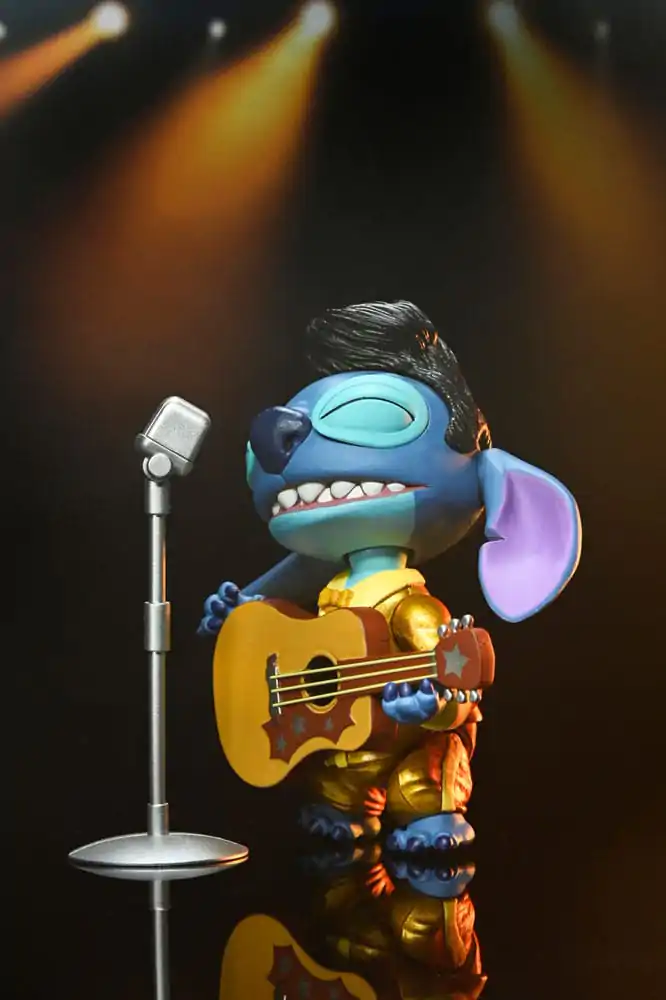Lilo & Stitch Action Figure Ultimate Gold Suit Elvis Stitch 7 cm - Akcijska Figura fotografija izdelka