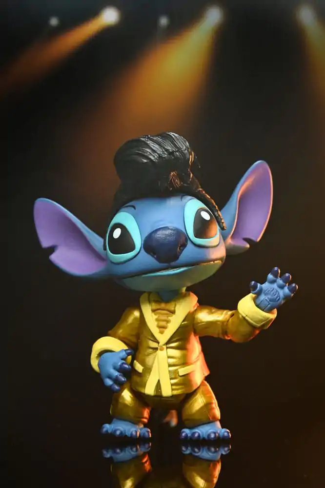 Lilo & Stitch Action Figure Ultimate Gold Suit Elvis Stitch 7 cm - Akcijska Figura fotografija izdelka