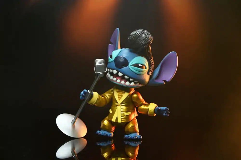 Lilo & Stitch Action Figure Ultimate Gold Suit Elvis Stitch 7 cm - Akcijska Figura fotografija izdelka