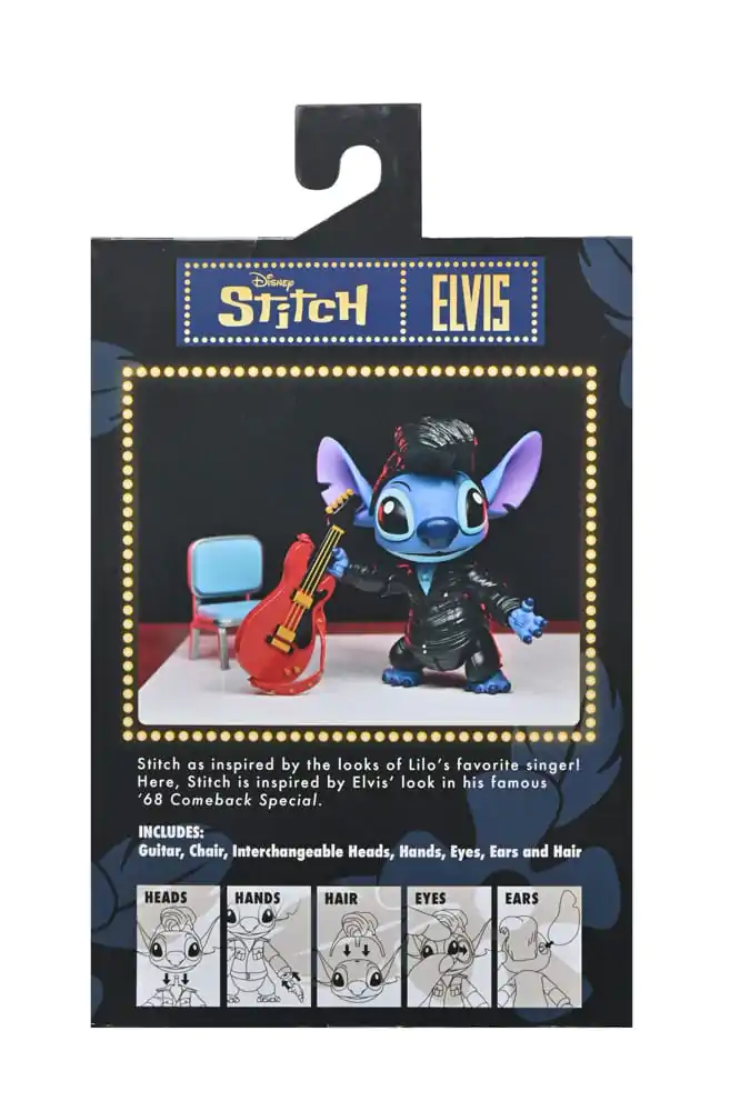 Lilo & Stitch Action Figure Ultimate Singer Elvis Stitch 7 cm fotografija izdelka