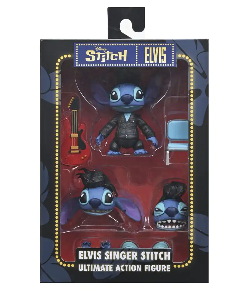 Lilo & Stitch Action Figure Ultimate Singer Elvis Stitch 7 cm fotografija izdelka