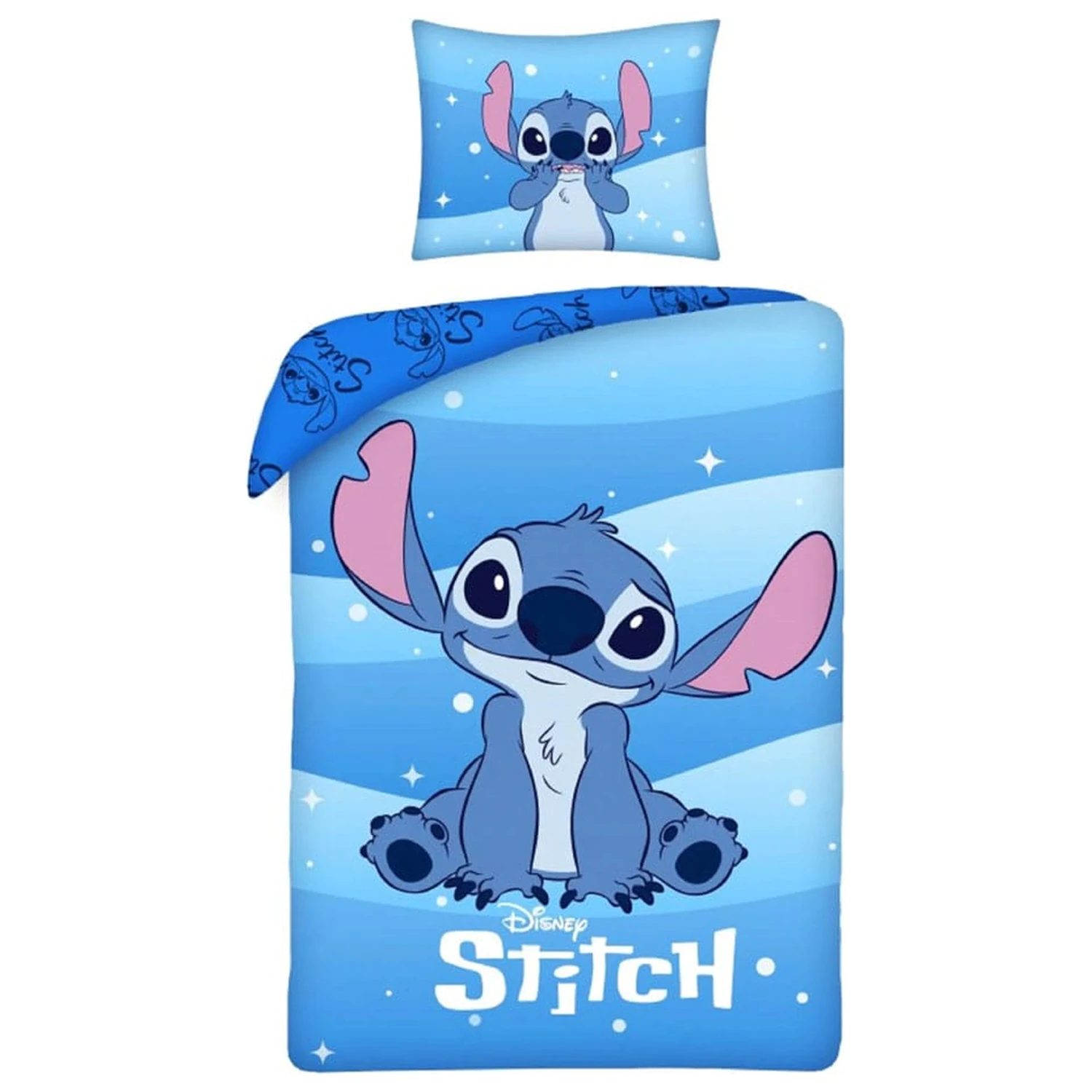 Lilo & Stitch Set prevleke za odejo Stitch Sparkling 140 x 200 cm / 70 x 90 cm fotografija izdelka