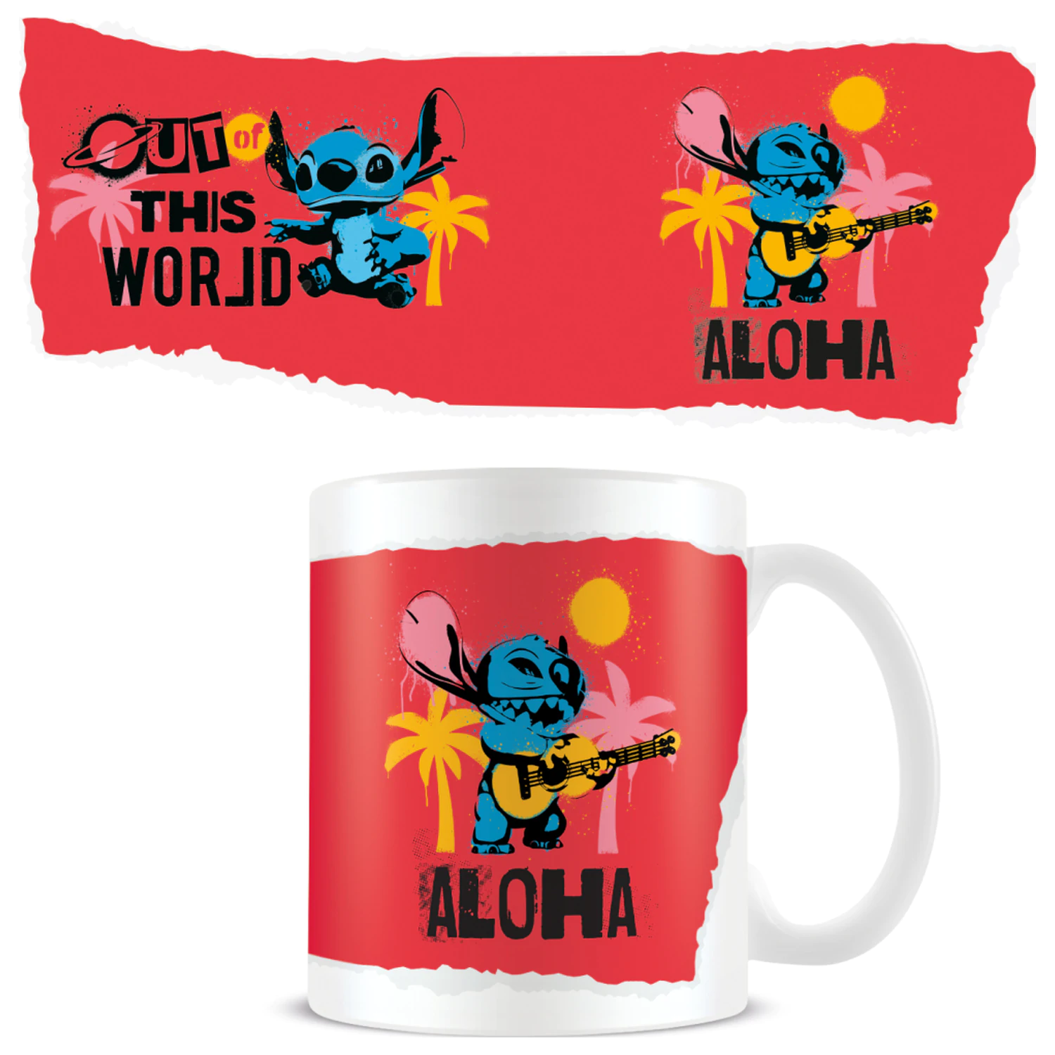 Lilo & Stitch Aloha skodelica 315 ml fotografija izdelka