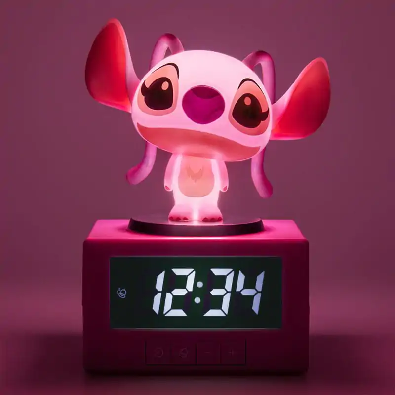 Lilo & Stitch Ikonski alarmna ura Angel 12 cm fotografija izdelka