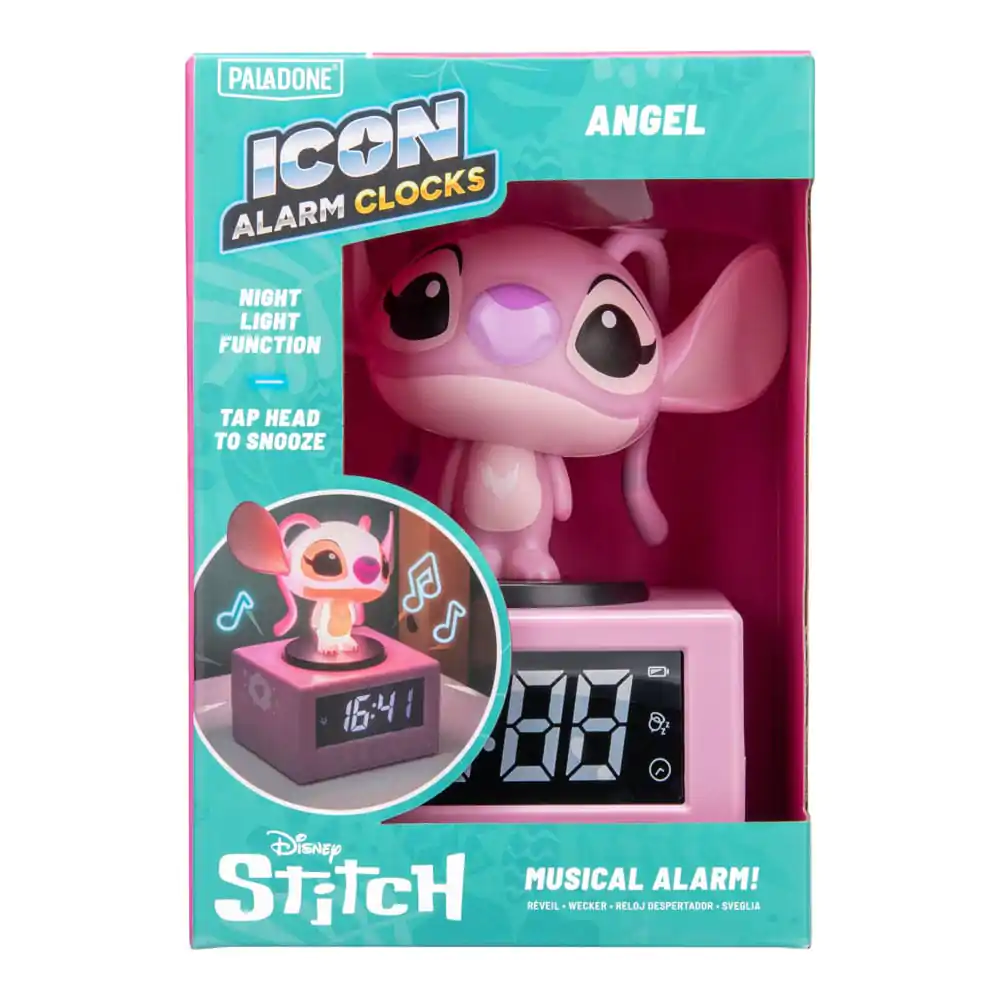 Lilo & Stitch Ikonski alarmna ura Angel 12 cm fotografija izdelka