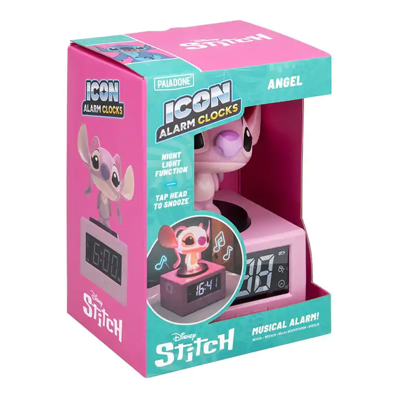 Lilo & Stitch Ikonski alarmna ura Angel 12 cm fotografija izdelka