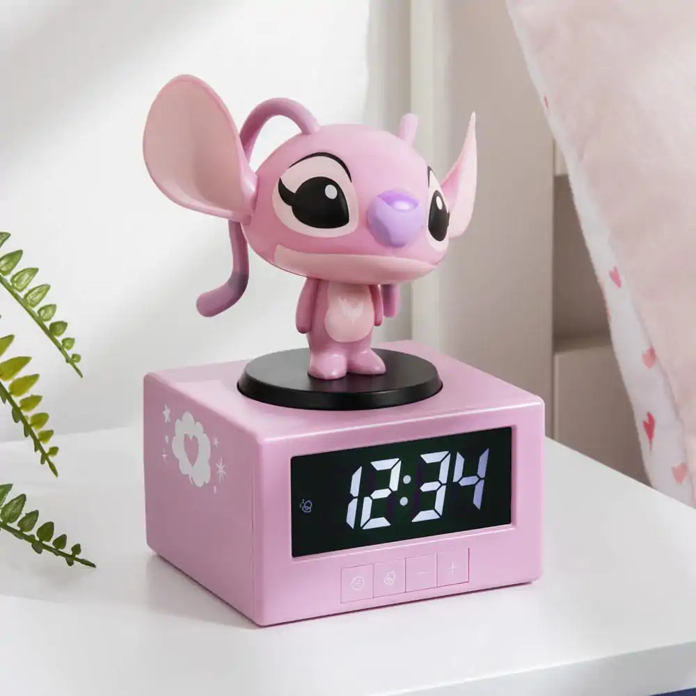 Lilo & Stitch Ikonski alarmna ura Angel 12 cm fotografija izdelka