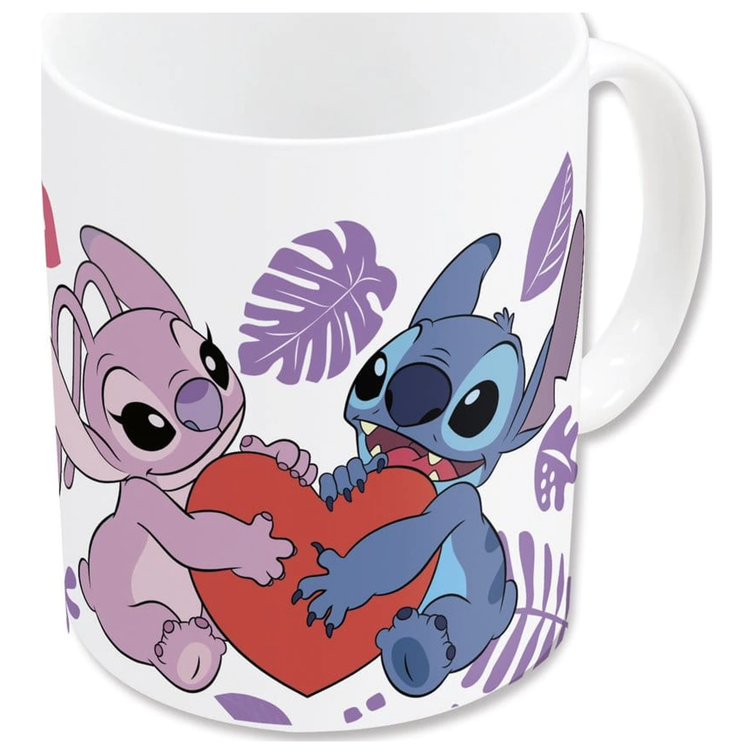 Lilo & Stitch skodelica Angel & Stitch Heart 325 ml fotografija izdelka