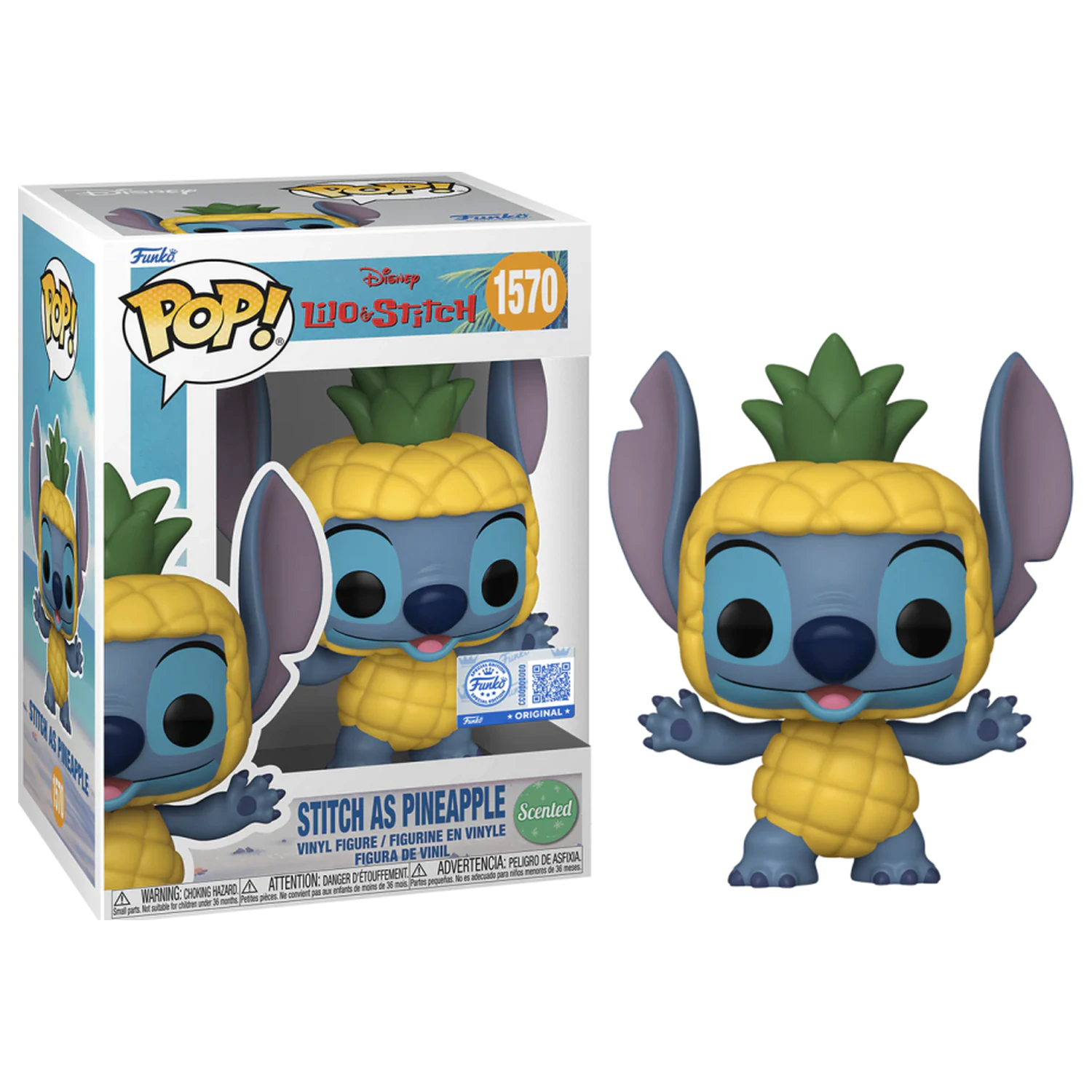 Lilo & Stitch Funko POP Disney Stitch kot Ananas (SC) fotografija izdelka