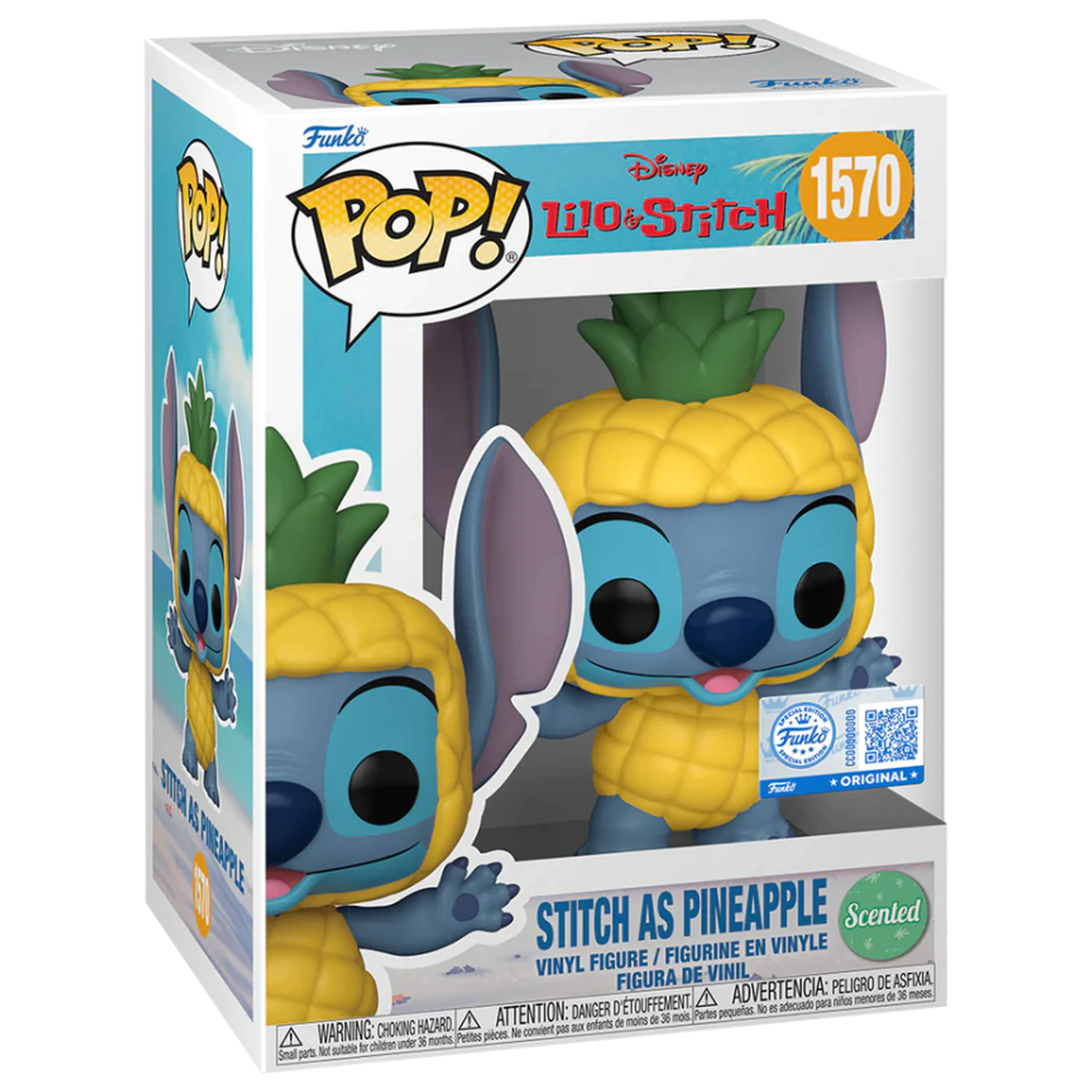 Lilo & Stitch Funko POP Disney Stitch kot Ananas (SC) fotografija izdelka