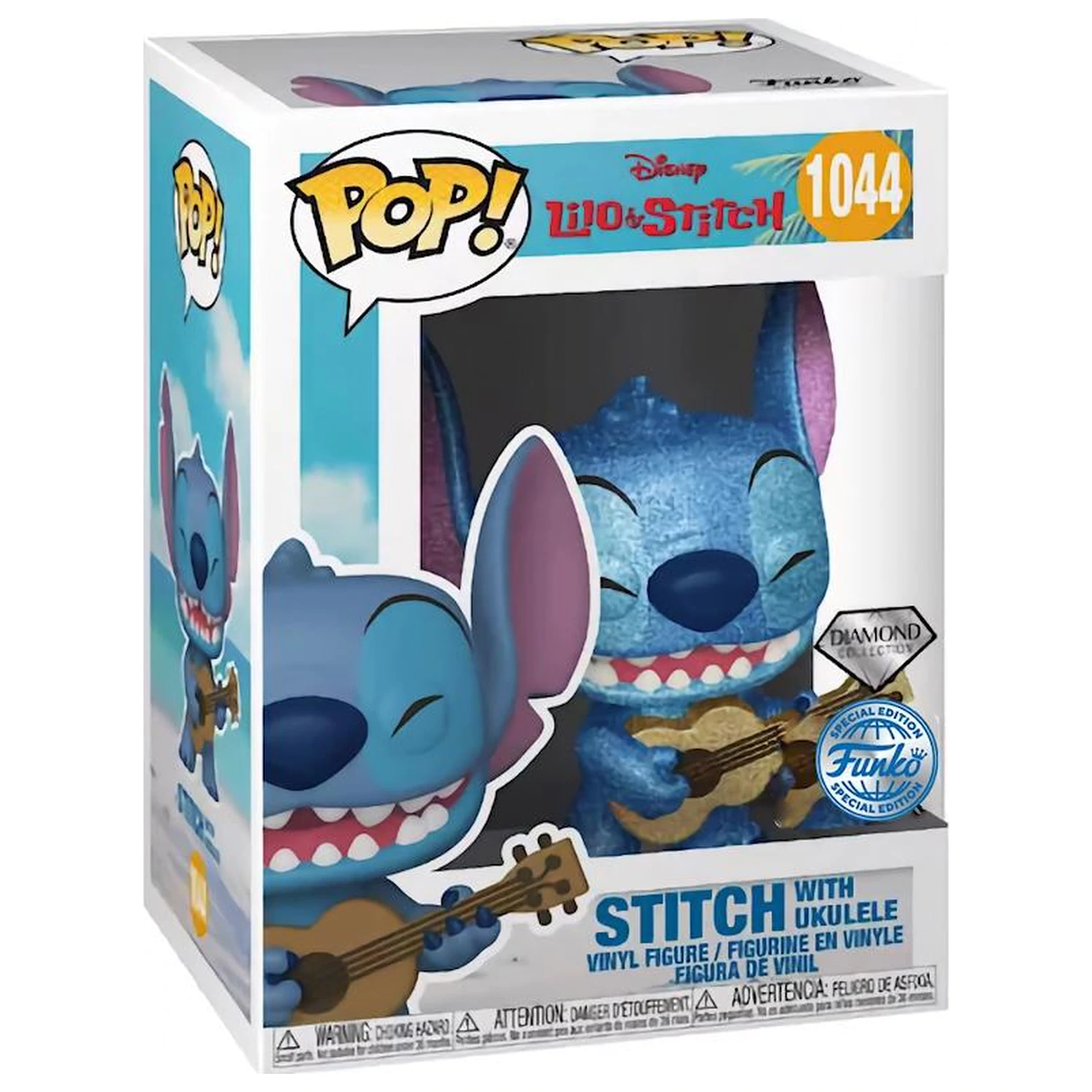Lilo & Stitch Funko Pop Stitch z ukulele (Diamond) fotografija izdelka
