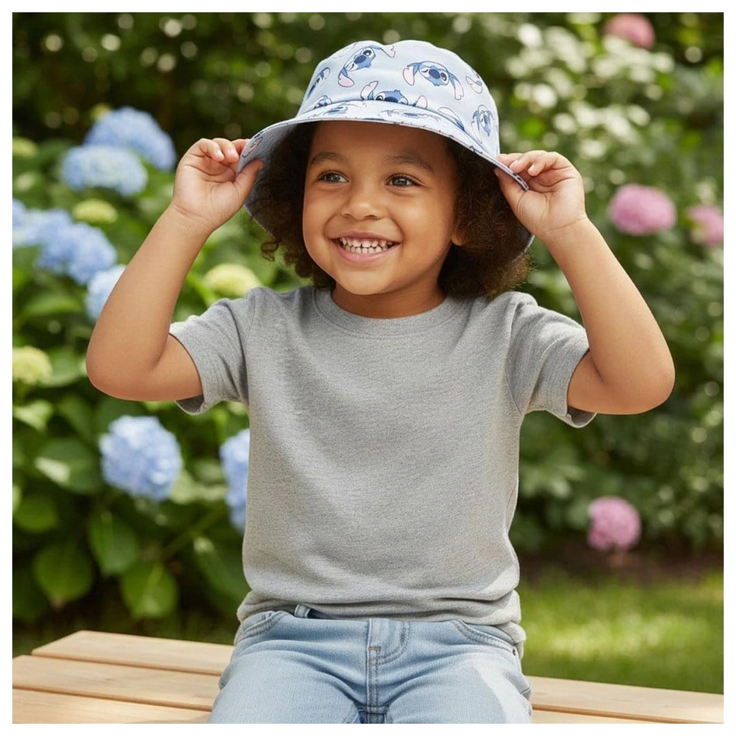 Lilo & Stitch Klobuk Bucket Hat Stitch B 52 cm fotografija izdelka
