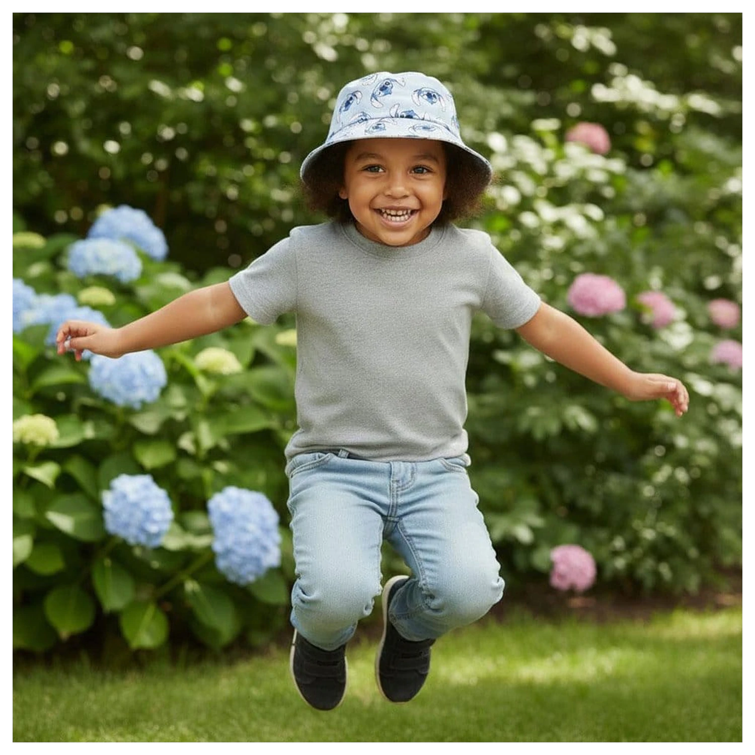 Lilo & Stitch Klobuk Bucket Hat Stitch B 52 cm fotografija izdelka