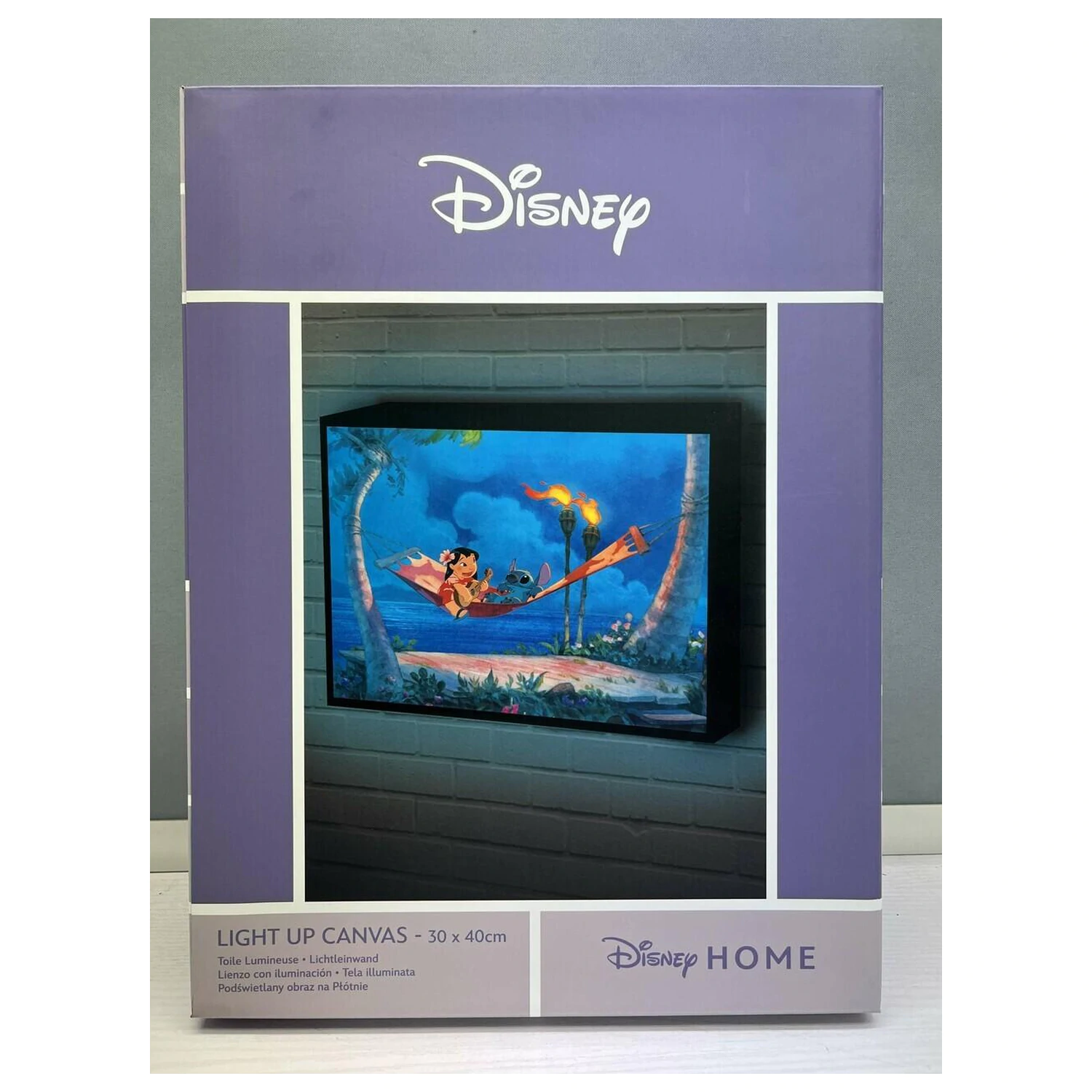 Lilo & Stitch Mreža za ležanje Light Canvas 30x40 cm fotografija izdelka