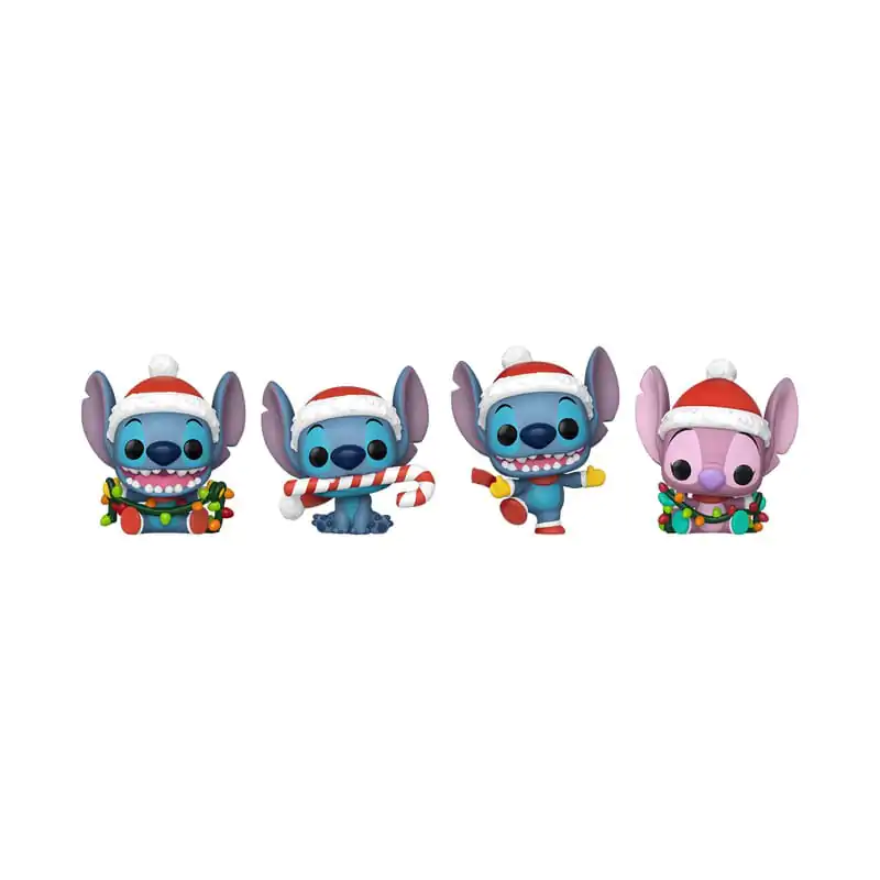 Lilo&Stitch Holiday 2025 žepna Funko POP! vinilna figura 4-paket Tree Holiday škatla 4 cm fotografija izdelka