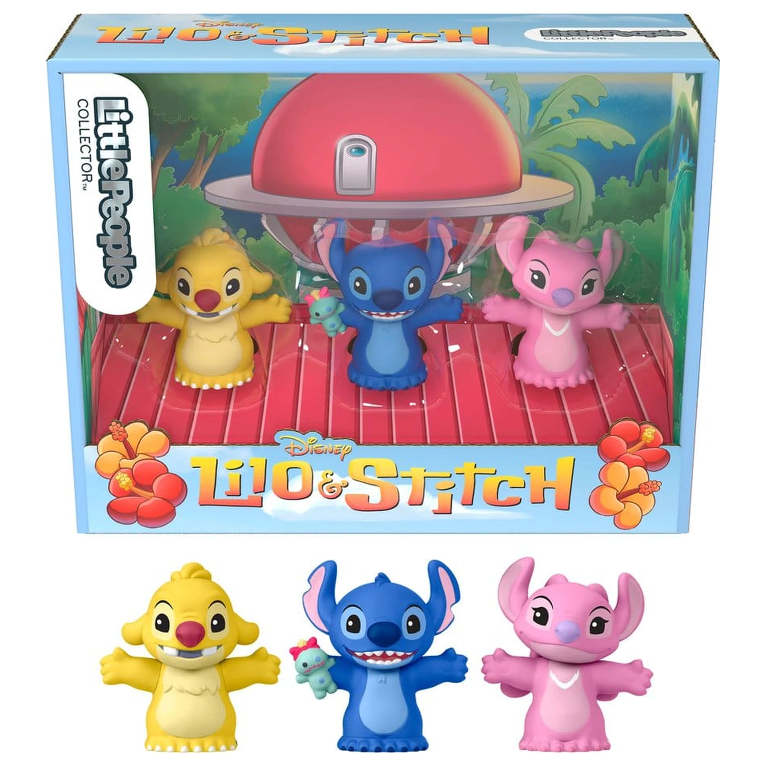 Lilo & Stitch Little People Collector mini figure 3-paket Stitch & The Cousins 7 cm fotografija izdelka