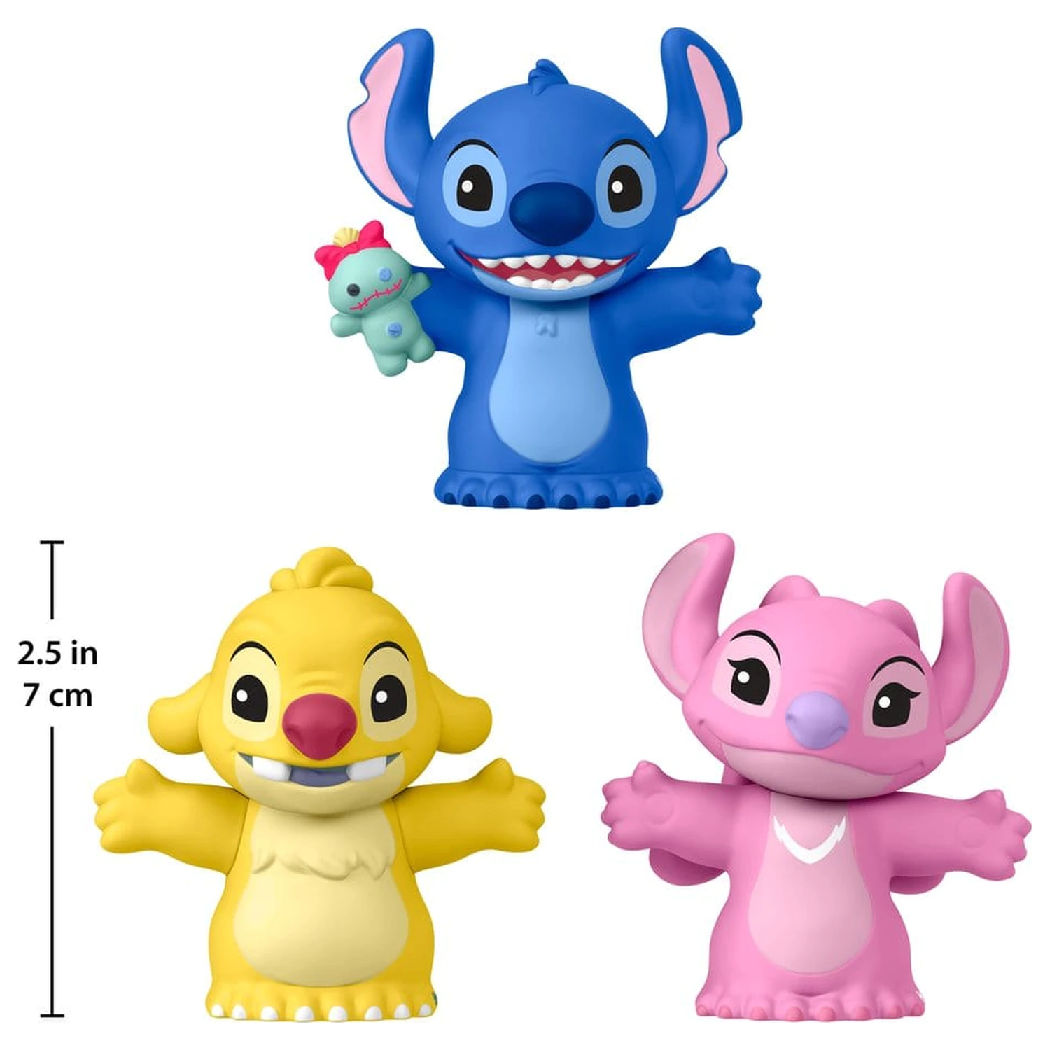 Lilo & Stitch Little People Collector mini figure 3-paket Stitch & The Cousins 7 cm fotografija izdelka