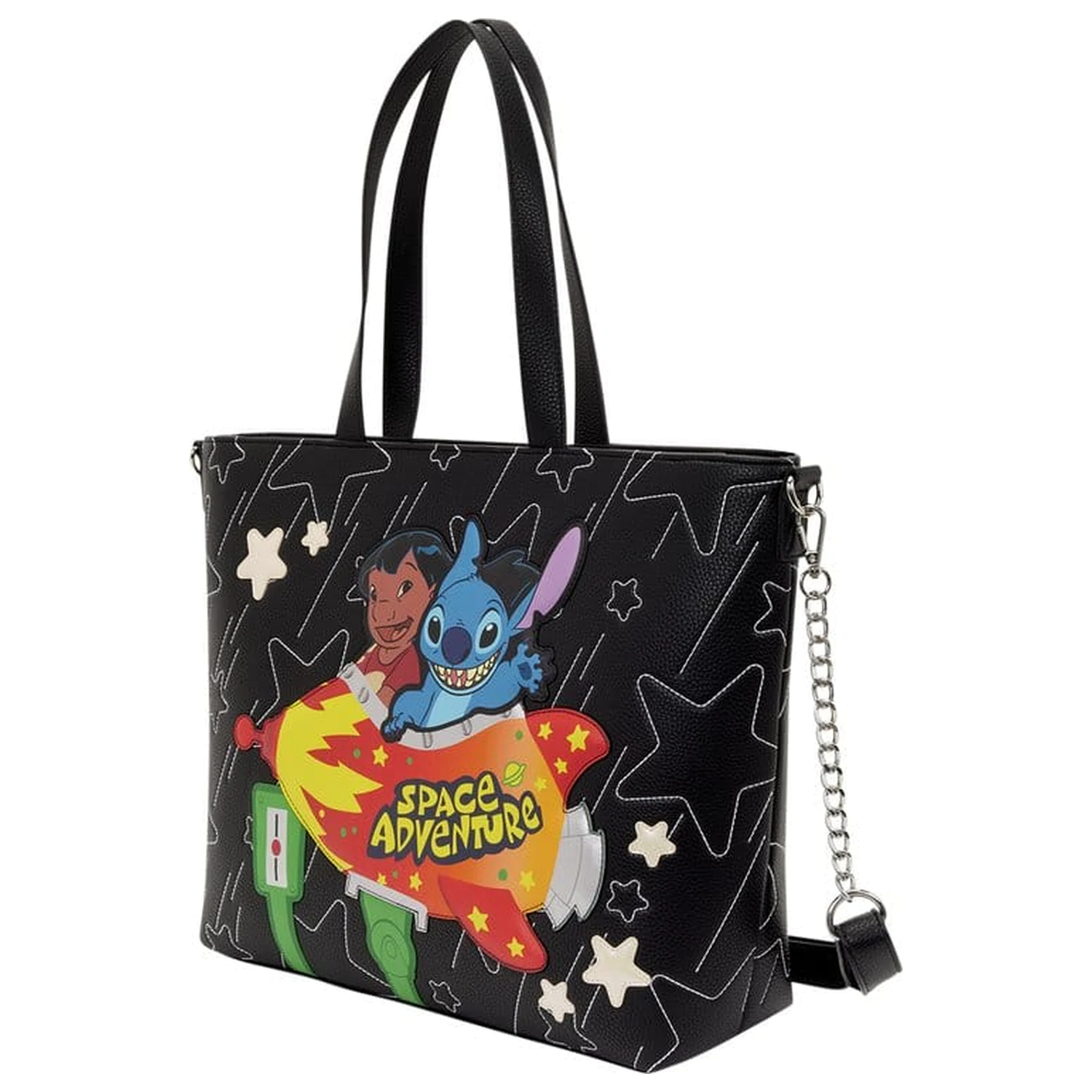 Lilo & Stitch by Loungefly torba iz platna Space Adventure fotografija izdelka
