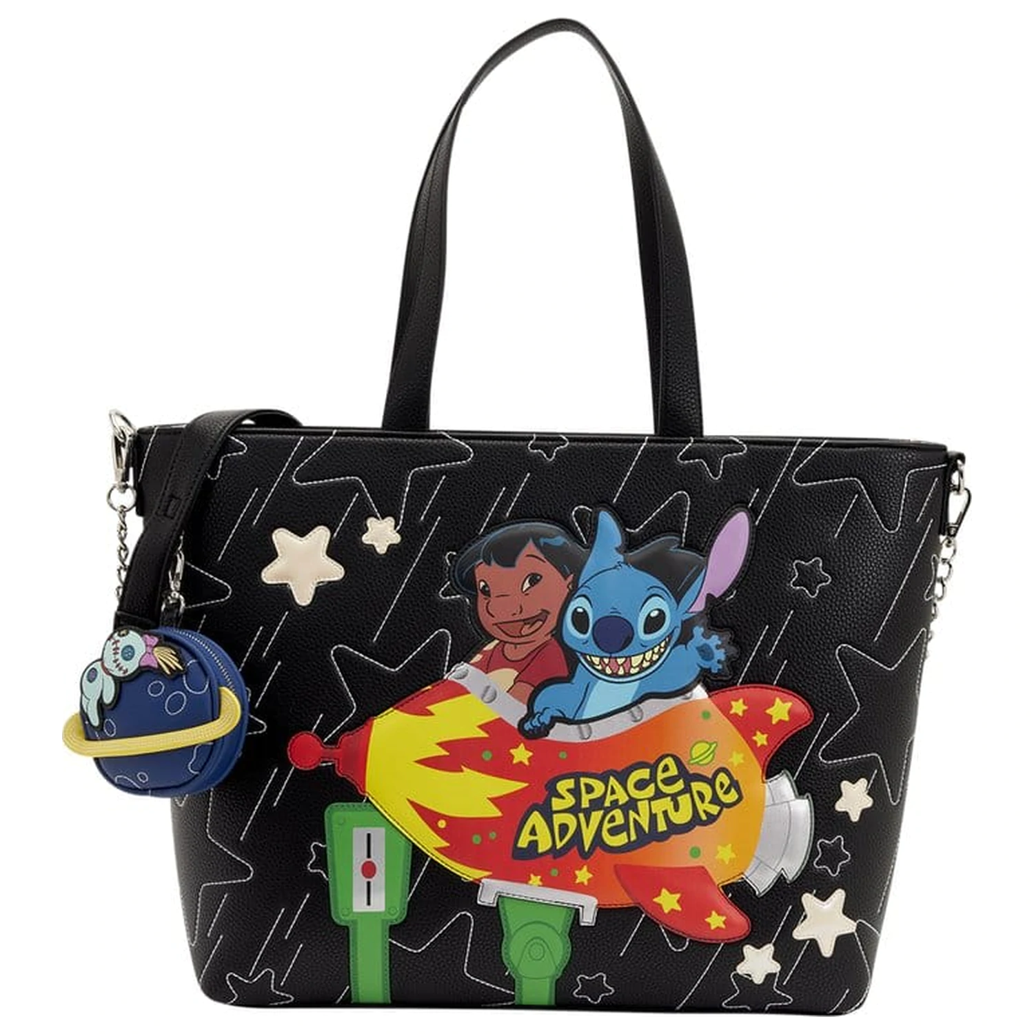 Lilo & Stitch by Loungefly torba iz platna Space Adventure fotografija izdelka