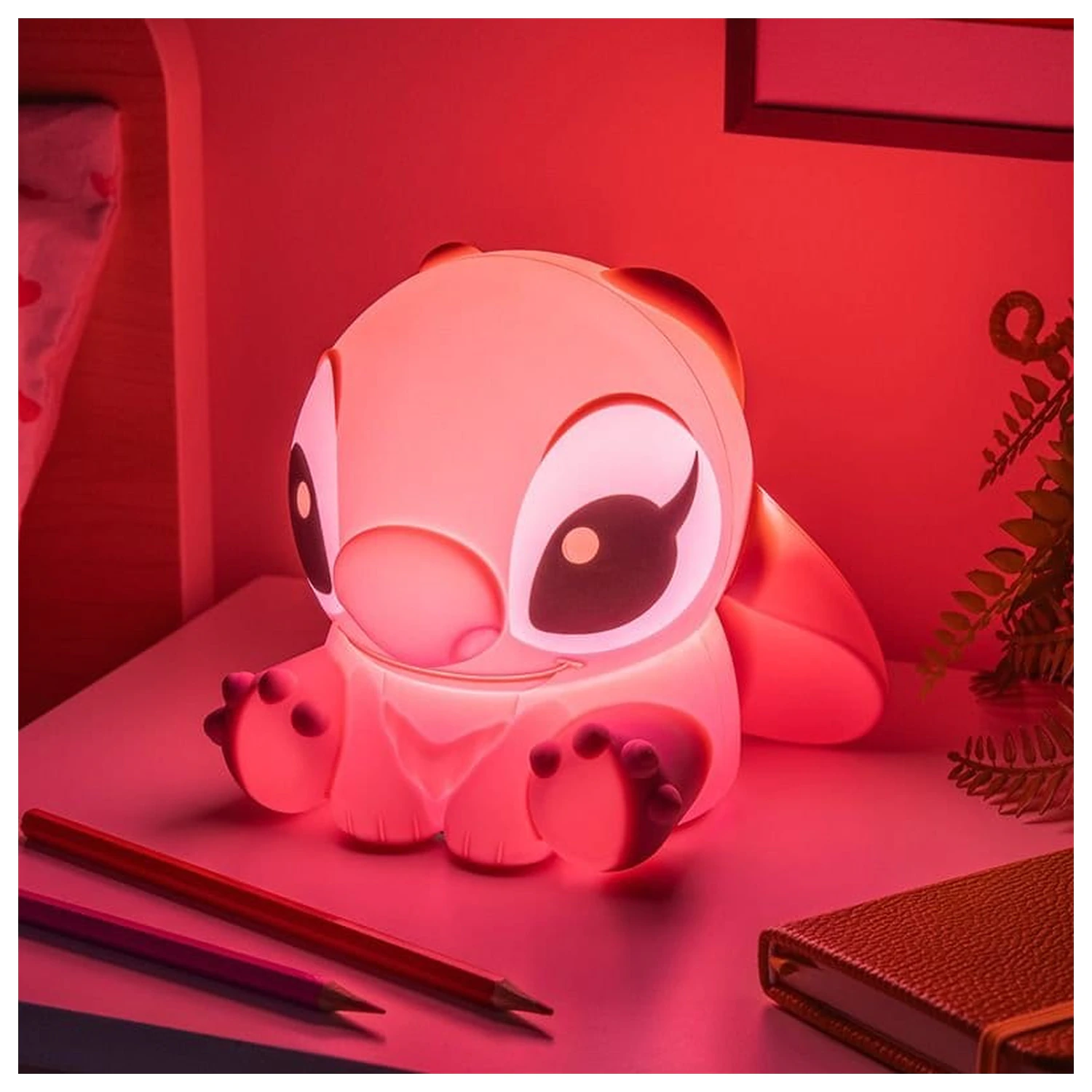 Lilo & Stitch SquishyGlo Silikonska svetlobna angela polnilna fotografija izdelka