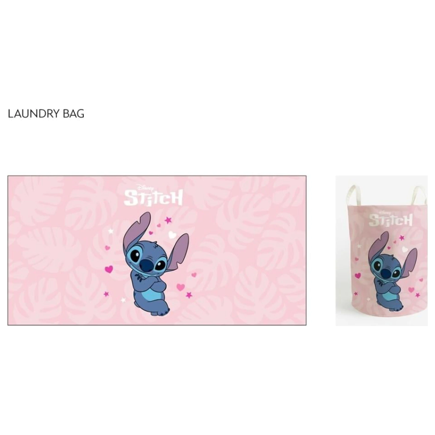Lilo & Stitch Stitch "Heart" Vreča za perilo 50x32cm fotografija izdelka