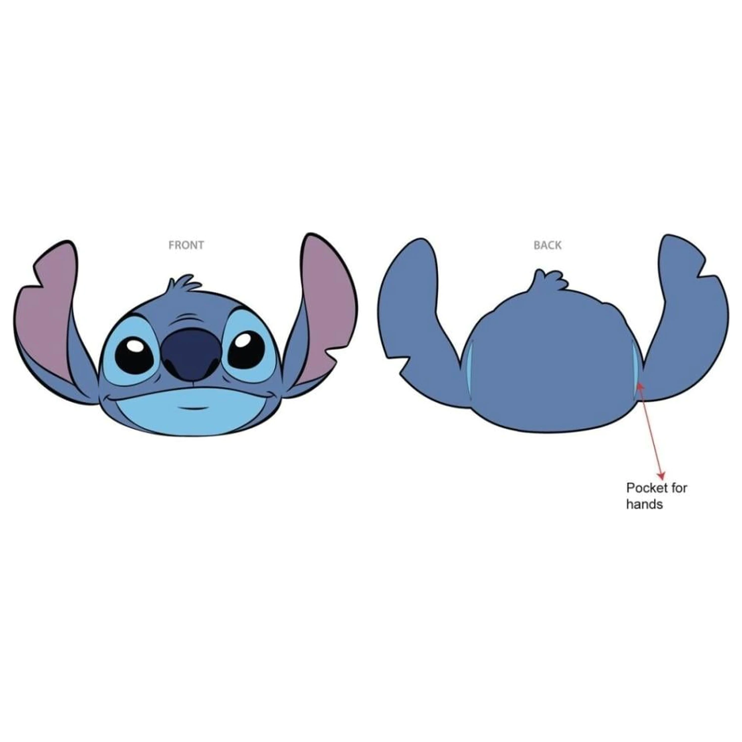 Lilo & Stitch Stitch Hands Warmer Cushion blazina za gretje rok fotografija izdelka