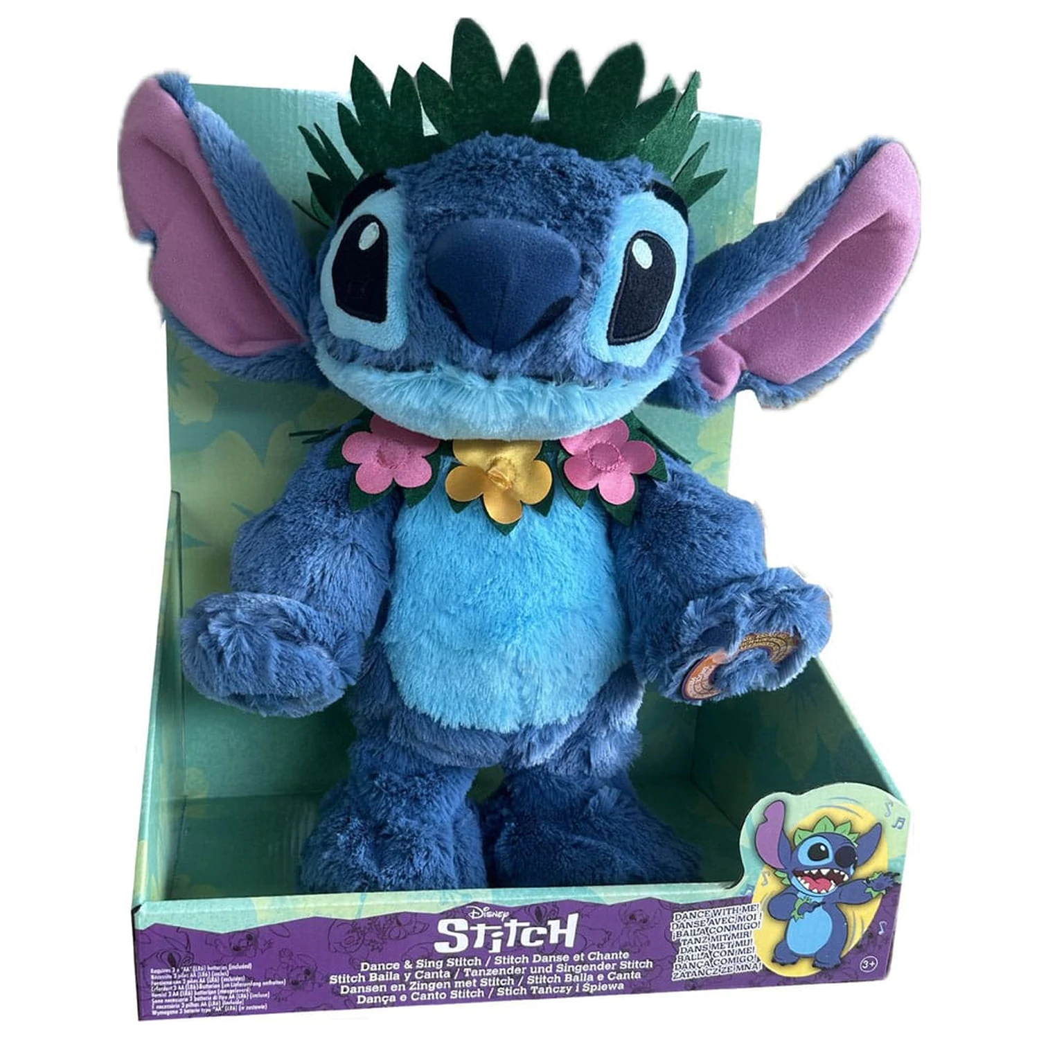 Lilo & Stitch plišasta figura s funkcijo plesa in petja Stitch 38 cm fotografija izdelka