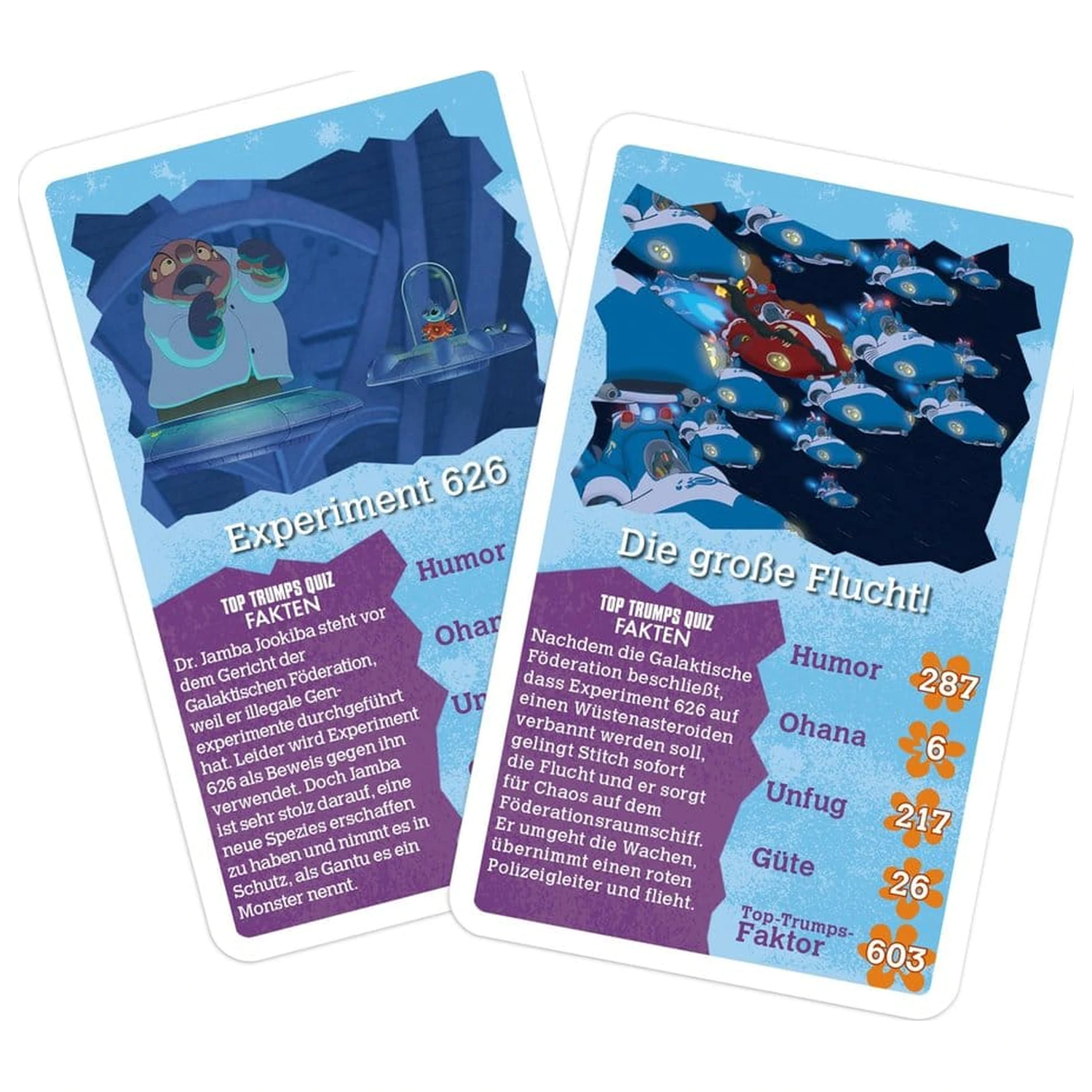 Lilo & Stitch Igra s kartami Top Trumps *nemška verzija* fotografija izdelka
