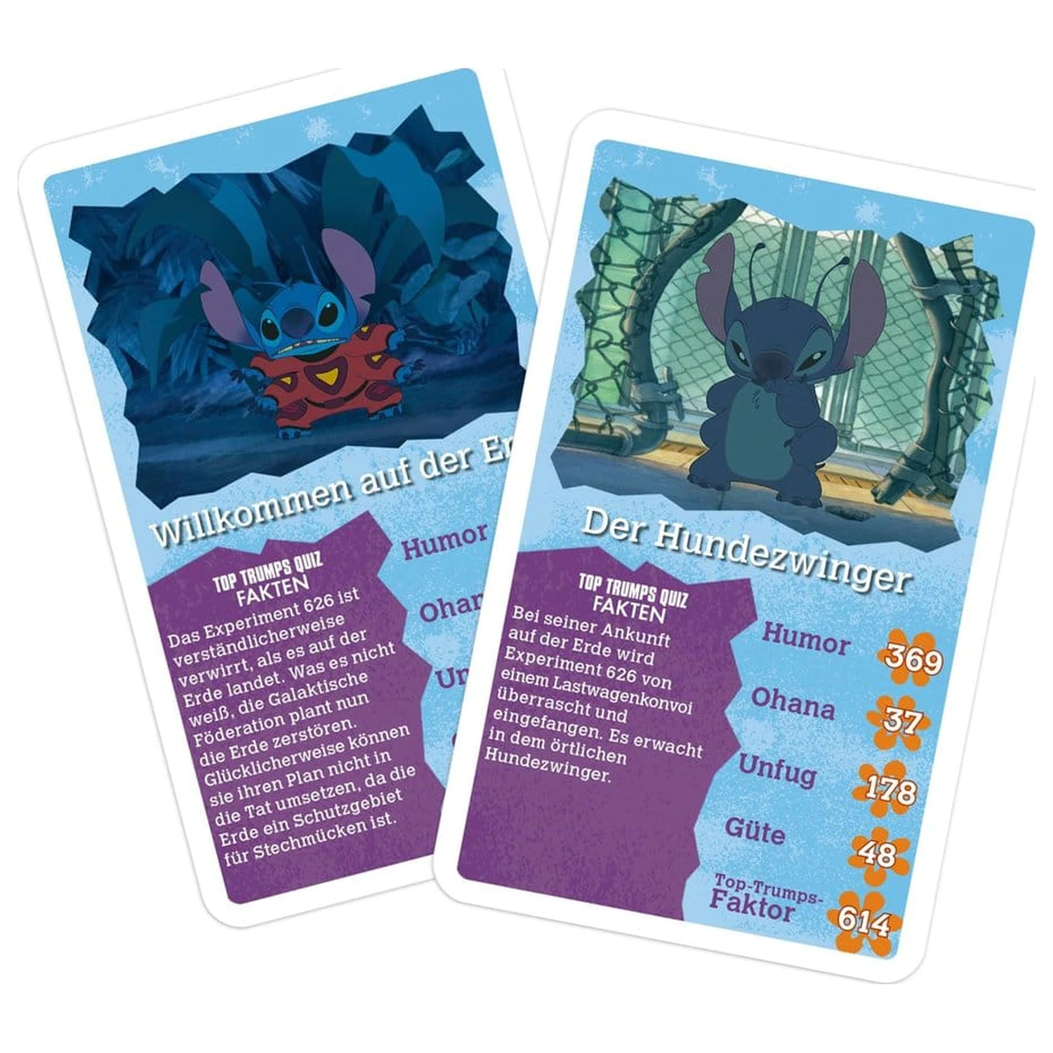Lilo & Stitch Igra s kartami Top Trumps *nemška verzija* fotografija izdelka