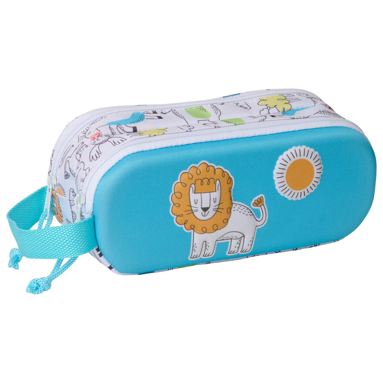 Lion 3D dvojna peresnica fotografija izdelka