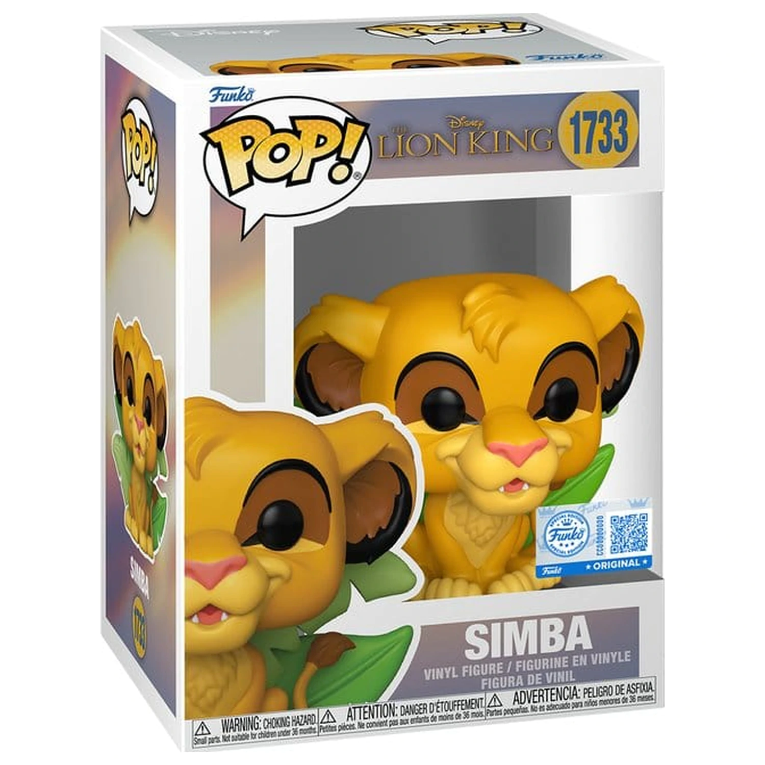 Lion King Funko POP! Disney Vinyl figura Simba 9 cm fotografija izdelka