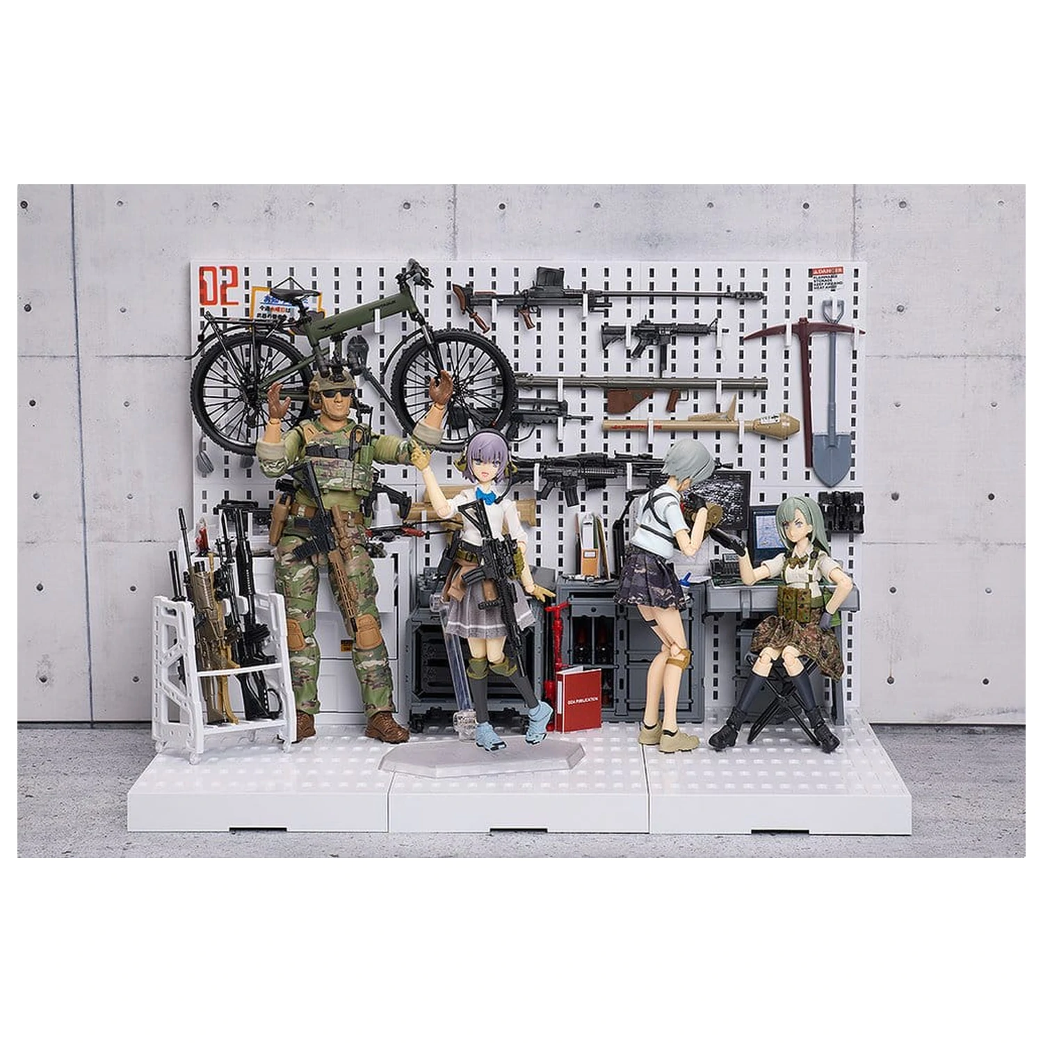 Little Armory figma Akcijska figura Ena Toyosaki ver. 1.5 13 cm fotografija izdelka