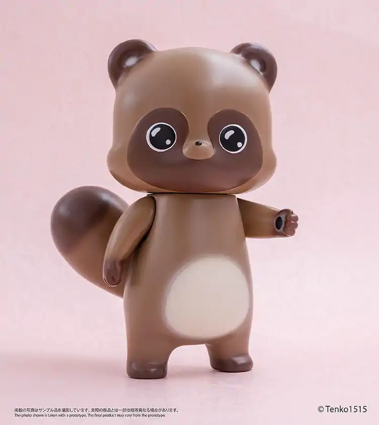 Figurica iz vinila Mala lisica z dvema repoma Chibi Creature Ponkichi 15 cm fotografija izdelka