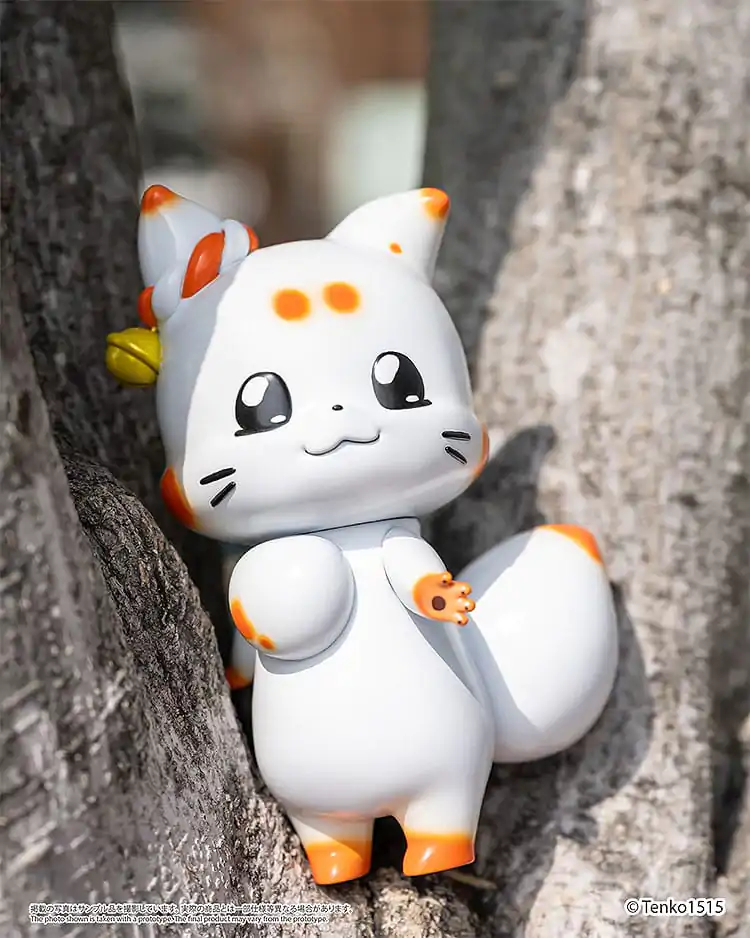 Little Fox with Two Tails Vinil Figura Chibi Creature Tenko 15 cm fotografija izdelka