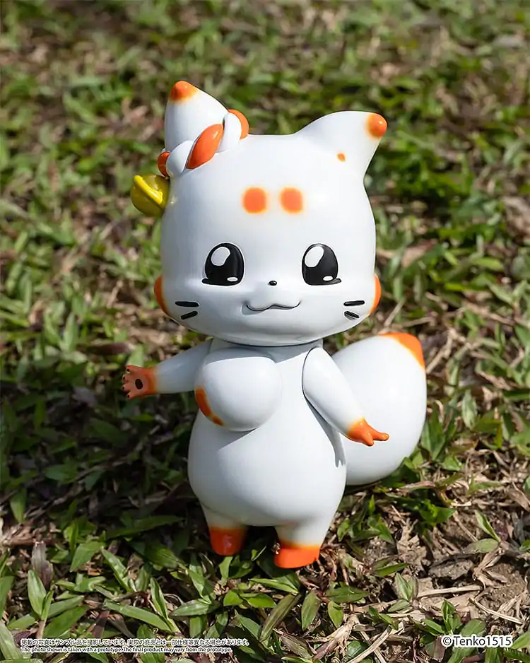Little Fox with Two Tails Vinil Figura Chibi Creature Tenko 15 cm fotografija izdelka