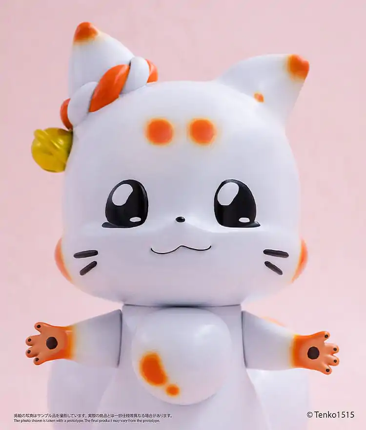 Little Fox with Two Tails Vinil Figura Chibi Creature Tenko 15 cm fotografija izdelka