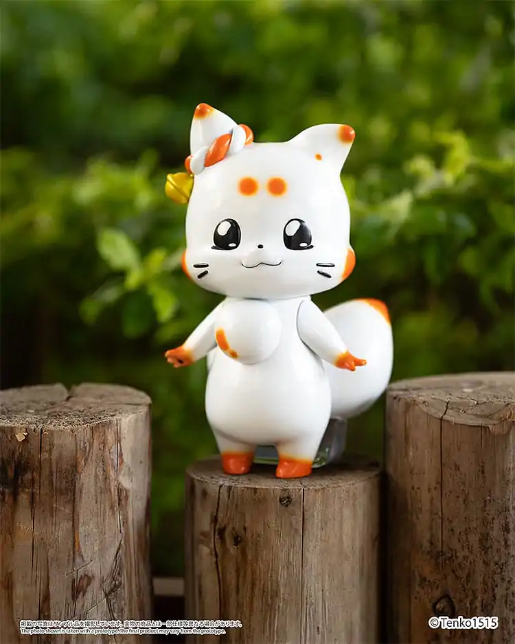 Little Fox with Two Tails Vinil Figura Chibi Creature Tenko 15 cm fotografija izdelka