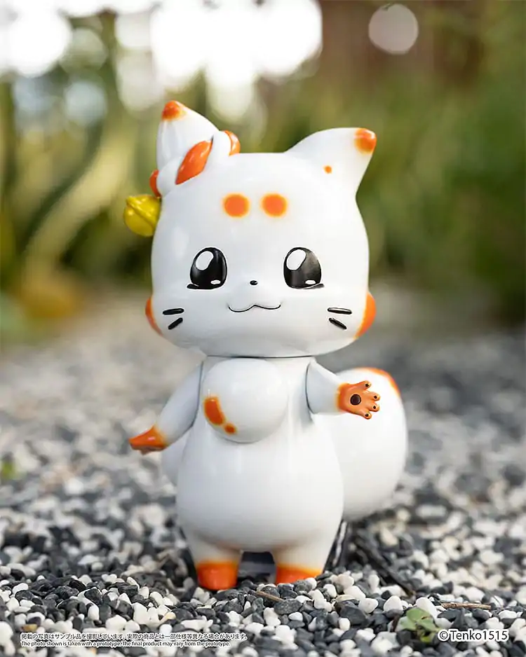 Little Fox with Two Tails Vinil Figura Chibi Creature Tenko 15 cm fotografija izdelka