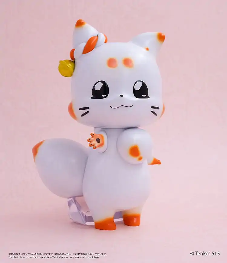 Little Fox with Two Tails Vinil Figura Chibi Creature Tenko 15 cm fotografija izdelka