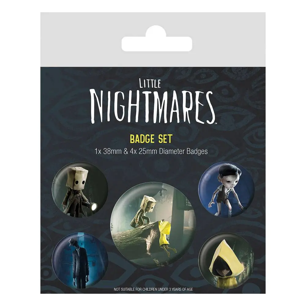 Little Nightmares gumbi s priponko, 5-Pack Little Nightmares II fotografija izdelka