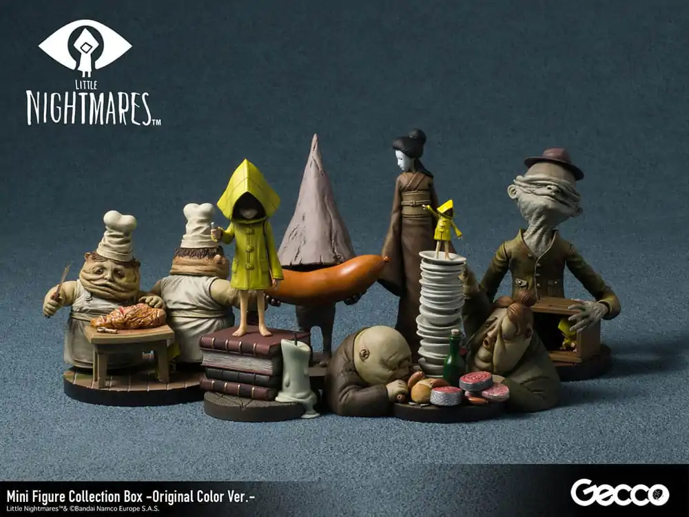 Little Nightmares PVC Mini Figurice 6-Pack Original Color Ver. fotografija izdelka