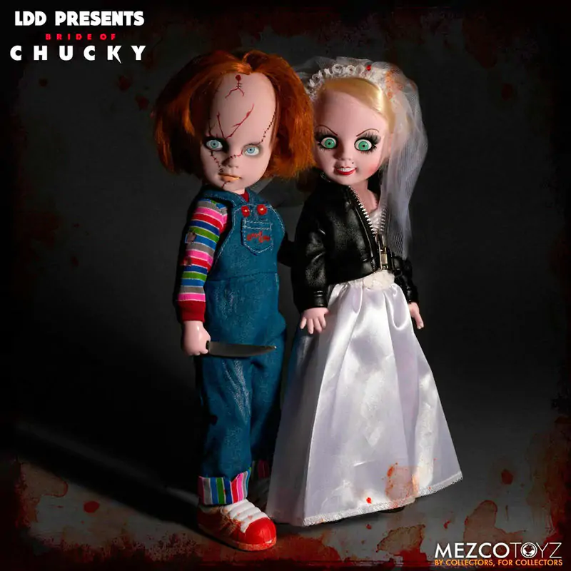 Living Dead Dolls Chucky and Tifanny paket 2 figuri 25 cm fotografija izdelka