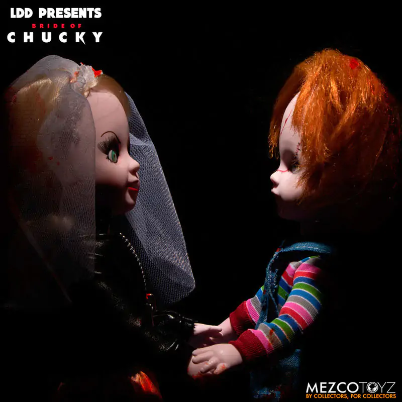 Living Dead Dolls Chucky and Tifanny paket 2 figuri 25 cm fotografija izdelka