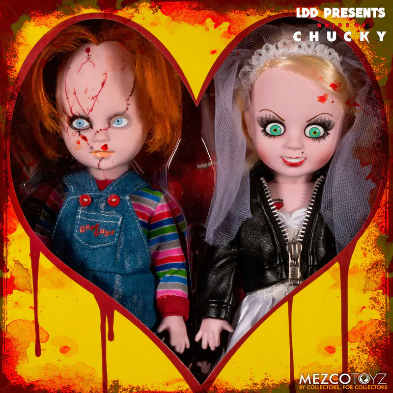 Living Dead Dolls Chucky and Tifanny paket 2 figuri 25 cm fotografija izdelka